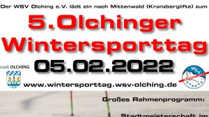 ABGESAGT: 5. Olchinger Wintersporttag @ Skilifte am Kranzberg